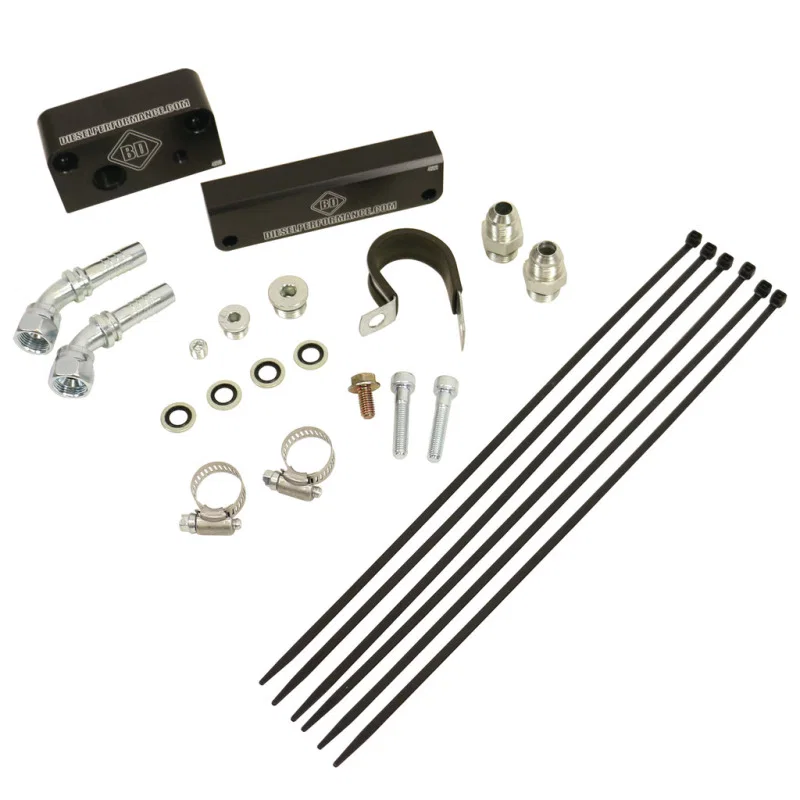 BD Diesel 1050371, 10-17 Dodge 6.7L Fuel Distribution Block