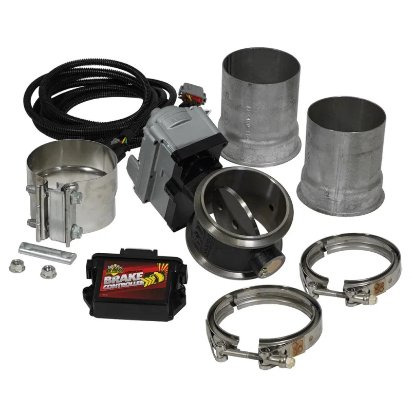 BD Diesel 1027348, 13-24 Dodge Ram 2500/3500 Cummins Electronic Exhaust Brake 4.in