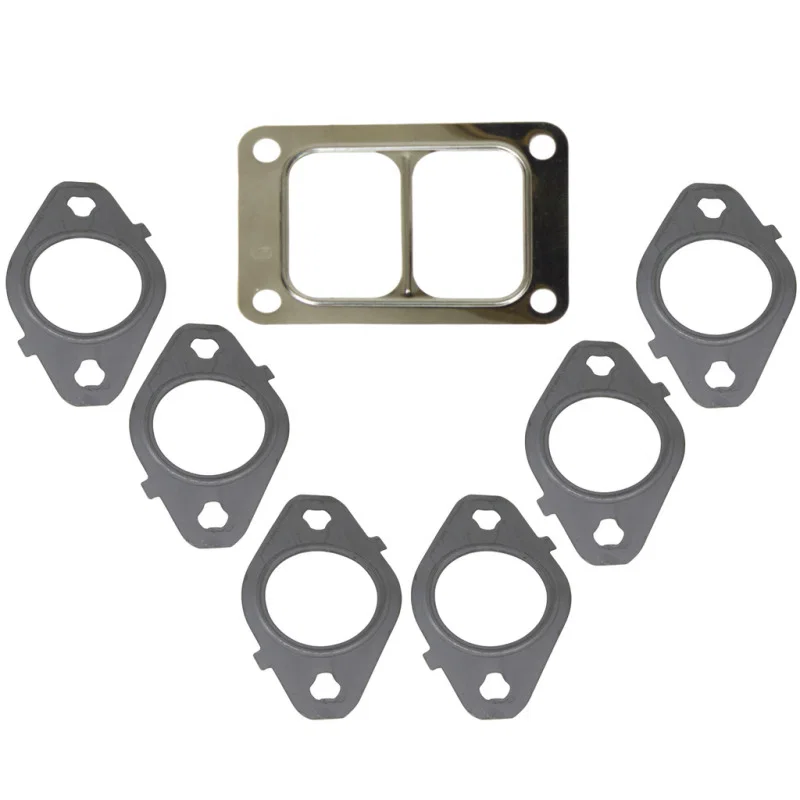 BD Diesel 1045986-T6, Exhaust Manifold T6 Mount Gasket Set - Dodge 1998.5-2018 5.9L/6.7L