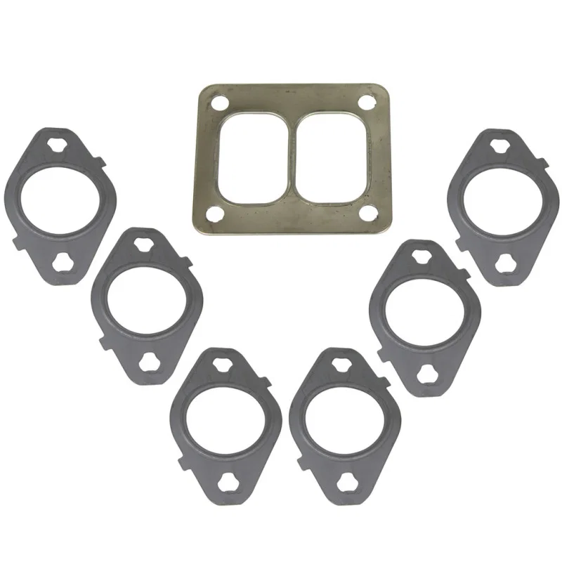 BD Diesel 1045986-T4, Exhaust Manifold T4 Mount Gasket Set - Dodge 1998.5-2018 5.9L/6.7L