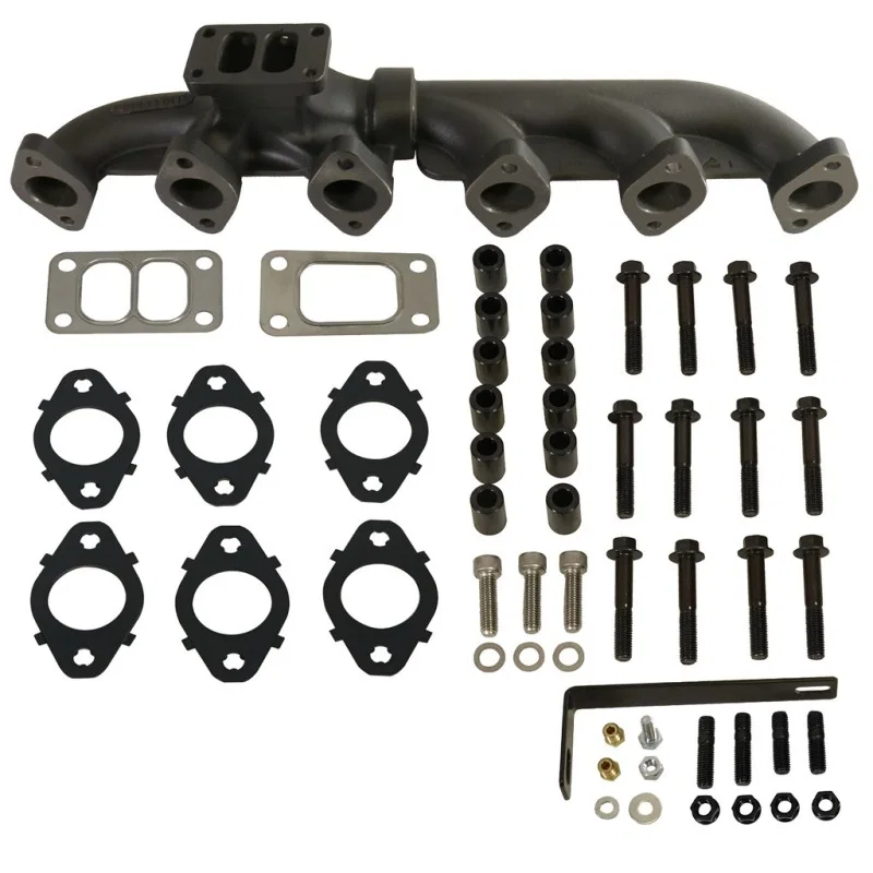 BD Diesel 1046087, 03-07 Dodge 5.9L Cummins Pulse Exhaust Manifold Kit