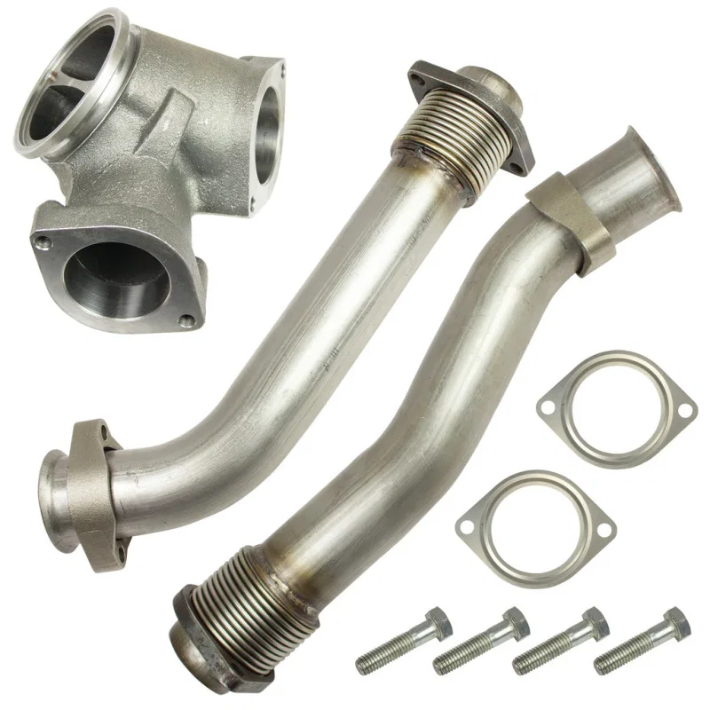BD Diesel 1043900, UpPipe Kit - Ford 1999.5-2003 7.3L PowerStroke