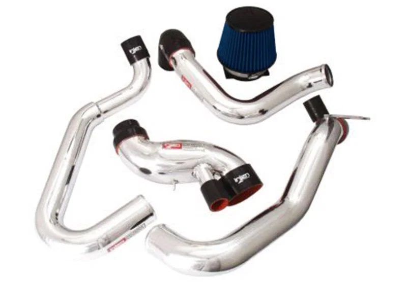 Injen SP1898P, 03-06 Evo 8/9/MR Cast Aluminum Intake System w/ Full Intercooler Piping Polished Short Ram Int