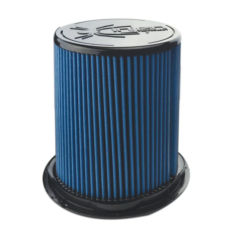 Injen X-1117-BB, SuperNano Web Dry Air Filter w/ Twist Lock Base- 5in Flange ID / 9.3in Base / 8.5in Height