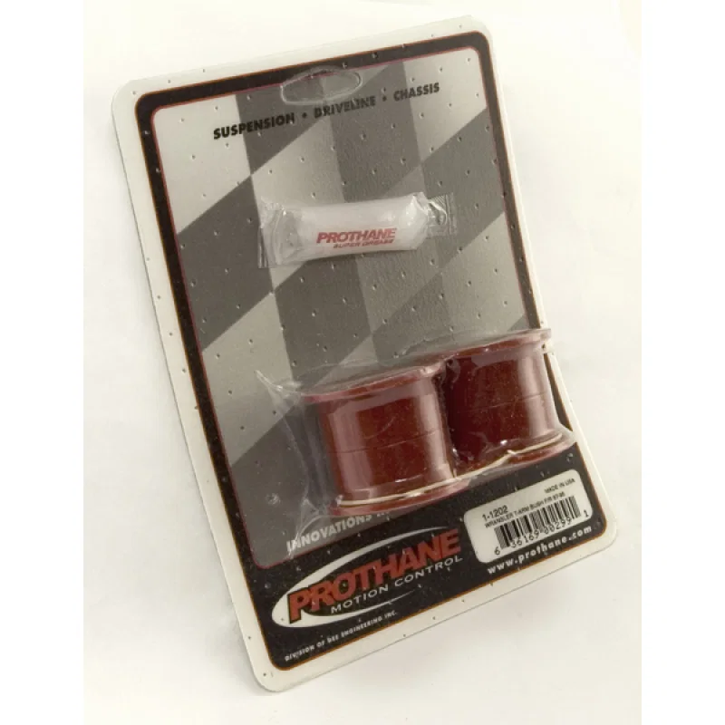 Rugged Ridge 18368.01, Track Bar Bushings Red Front/Rear 87-95 Jeep Wrangler YJ
