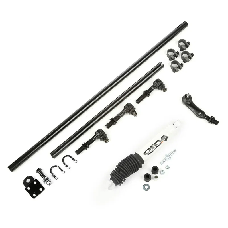 Rugged Ridge 18050.88, HD Steering Kit W/ Damper 84-06 Jeep XJ ZJ TJ