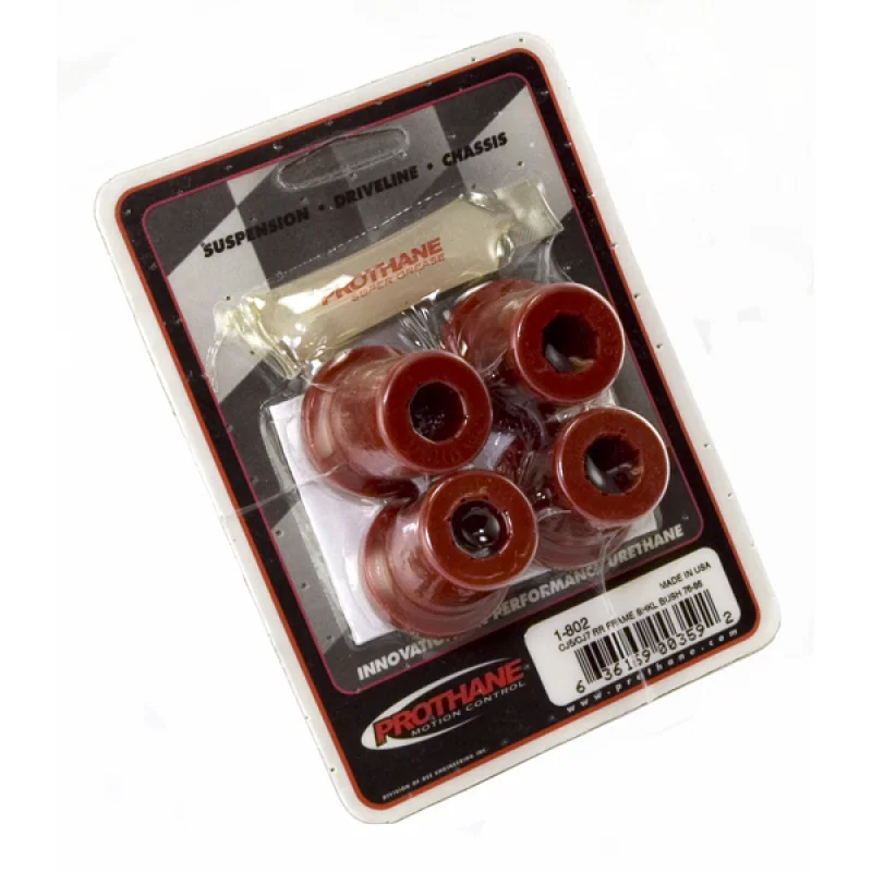 Rugged Ridge 18366.02, Bushing Set-4 Shackle Rear 76-86 for Jeep