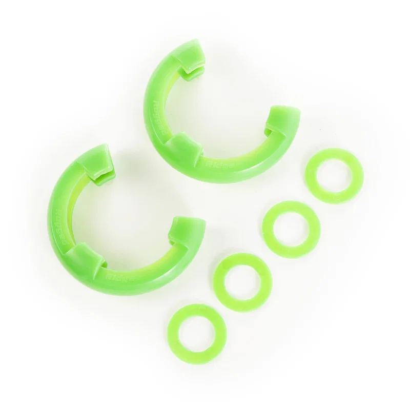 Rugged Ridge 11235.33, Green 3/4in D-Ring Isolator Kit