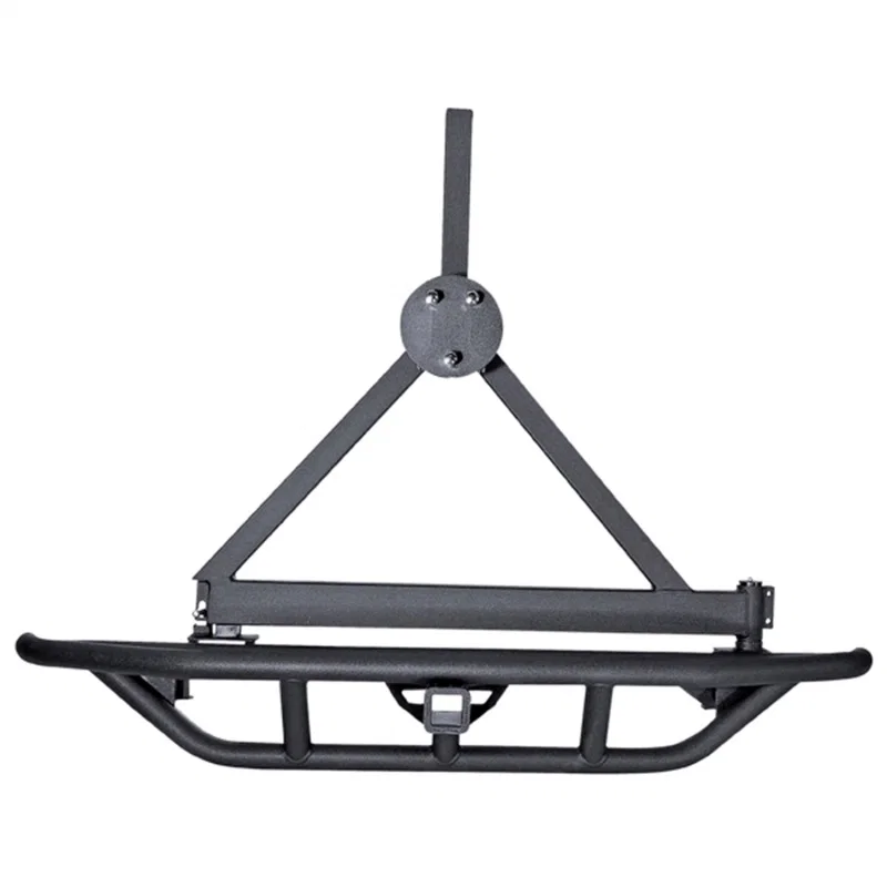 Rugged Ridge 11503.60, RRC Tire Carrier Black 87-06 Jeep Wrangler