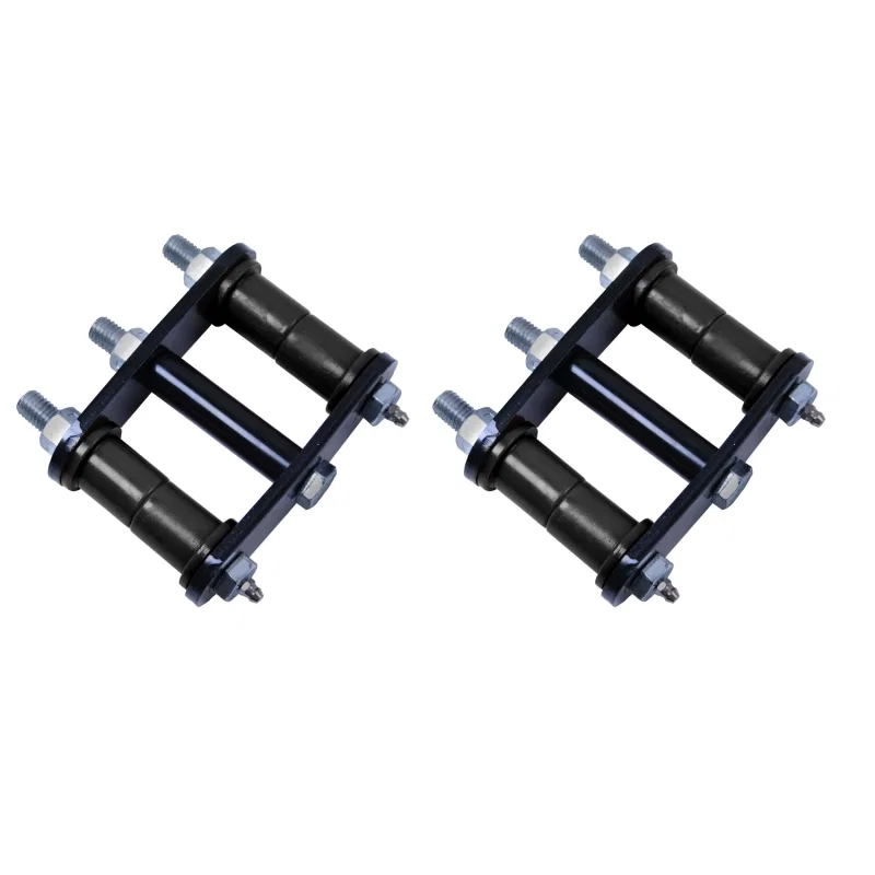 Rugged Ridge 18265.11, HD Rear Leaf Spring Shackles 76-86 Jeep CJ