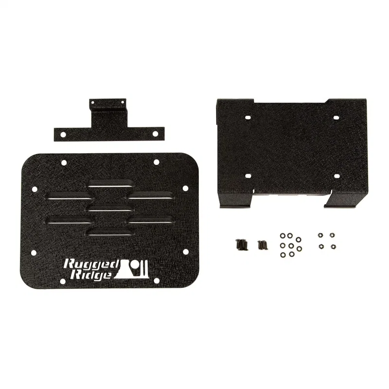 Rugged Ridge 11586.11, Tire Carrier Delete Kit 07-18 Jeep Wrangler JK