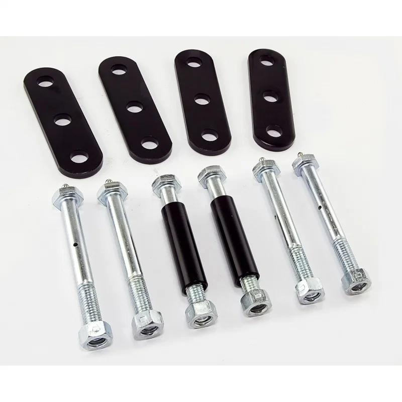 Rugged Ridge 18265.10, HD Rear Leaf Spring Shackles 76-86 Jeep CJ