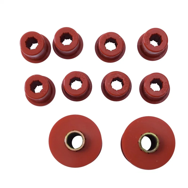 Rugged Ridge 18364.02, Bushing Set Spring 76-86 Front