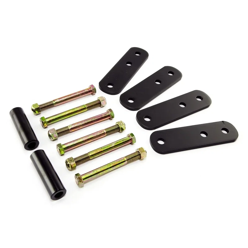 Rugged Ridge 18265.13, HD Front Leaf Spring Shackles 1-In Lift 87-95 Jeep Wrangler YJ