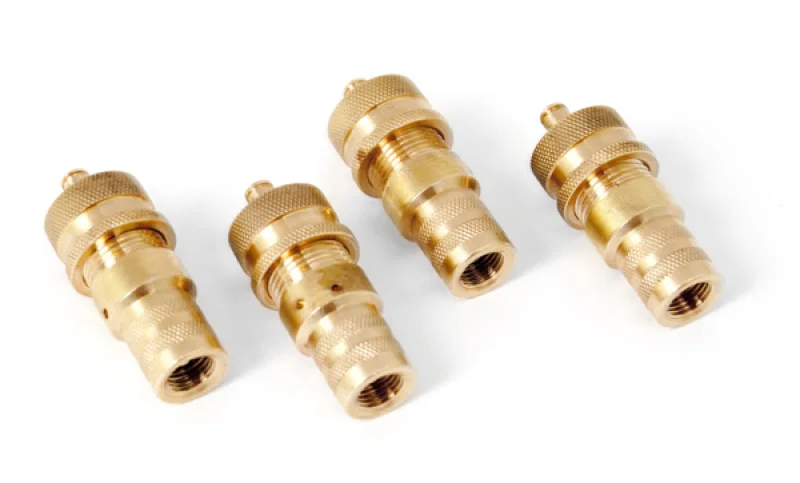 Rugged Ridge 15104.53, Tire Deflator Kit 4-Piece Brass