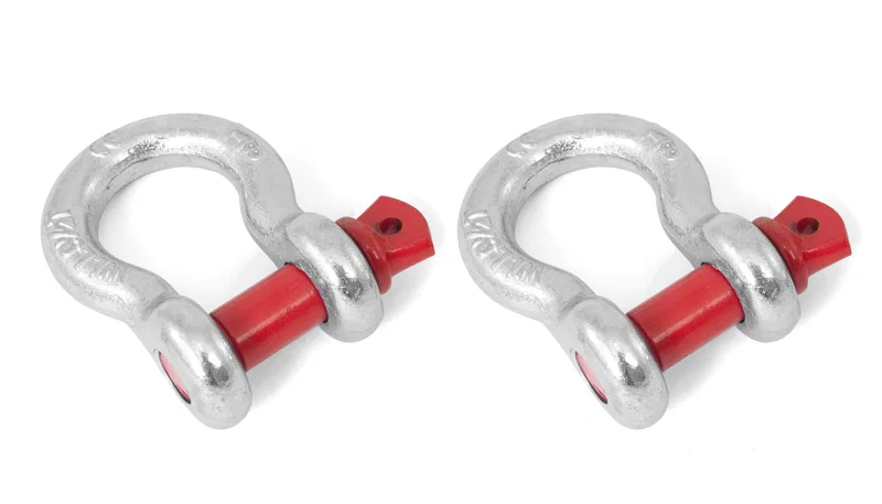 Rugged Ridge 11235.02, 5/8in D-Shackle Set