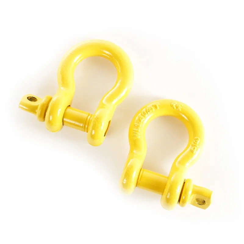 Rugged Ridge 11235.15, Yellow 3/4in D-Rings