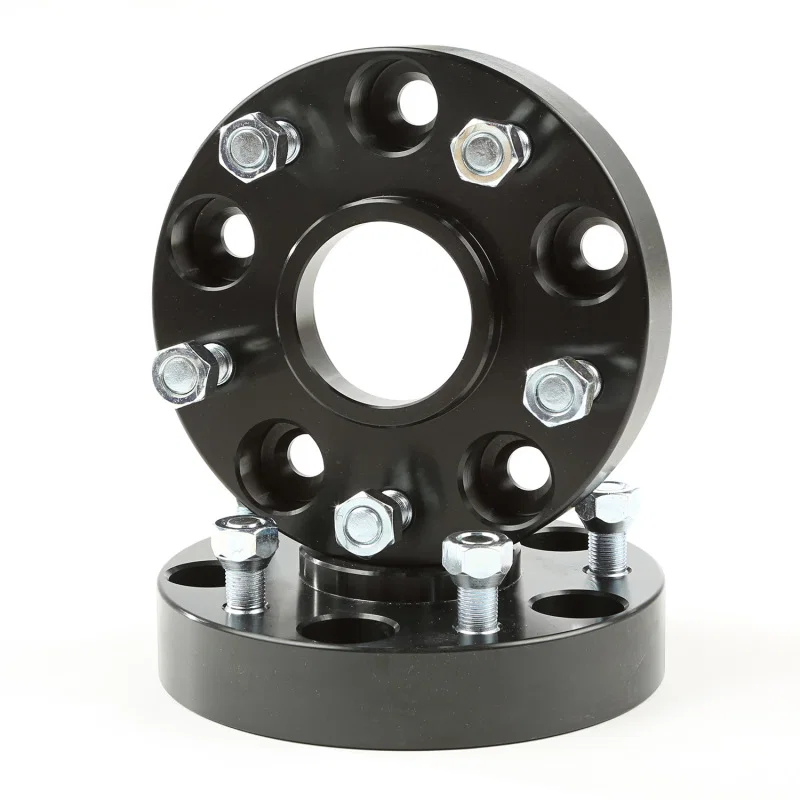 Rugged Ridge 15201.14, Wheel Spacers 1.25 Inch 5 x 5in 99-04 WJ 07-18 Jeep Wrangler JK