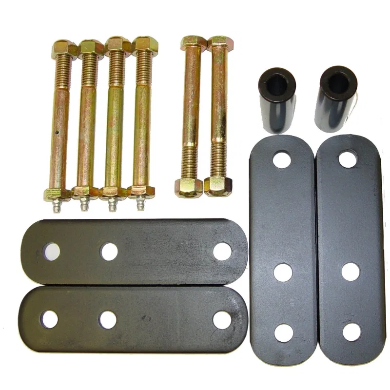 Rugged Ridge 18265.14, HD Front Leaf Spring Shackles 1-In Lift 87-95 Jeep Wrangler YJ