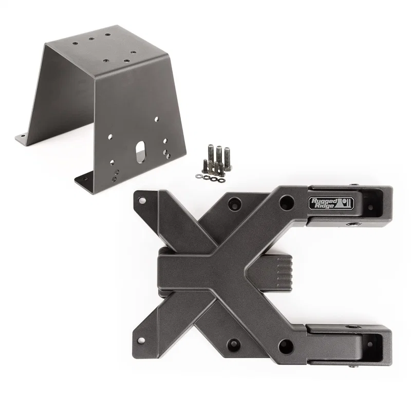 Rugged Ridge 11546.60, Spartacus HD Tire Carrier Kit 97-06 TJ