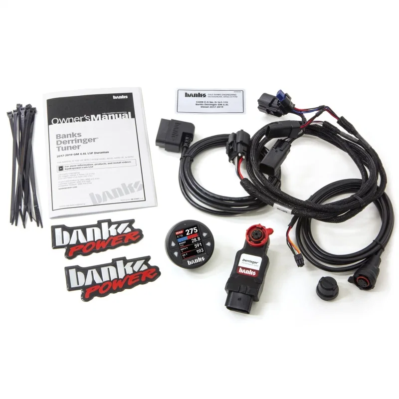 Banks Power 66692, 17-19 GM 2500 6.6L L5P Derringer Tuner (Gen 2) w/ 1.8in iDash