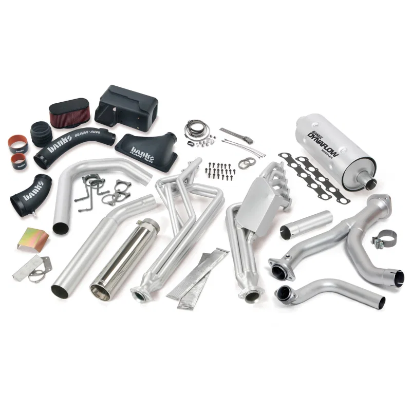 Banks Power 49383, 16-17 Ford 6.8L MH-A Left Exit PowerPack System - Chrome Tip