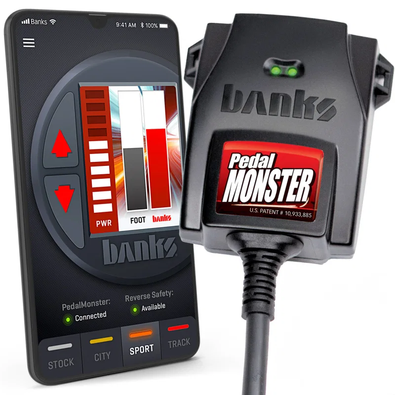 Banks Power 64340, Pedal Monster Throttle Sensitivity Booster (Stand-Alone) - Use w/Phone