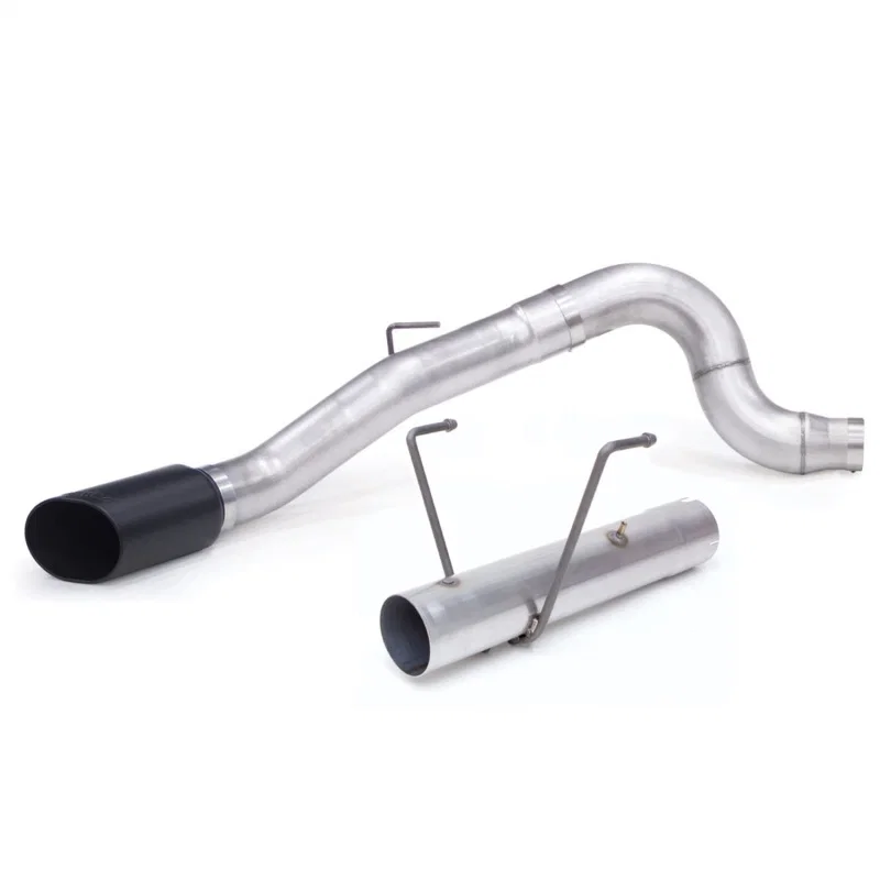 Banks Power 49797-B, 13-18 Dodge RAM Monster Exhaust 5.0in. Single 6.7L CCLB w/ SideKick S/S Black Tip