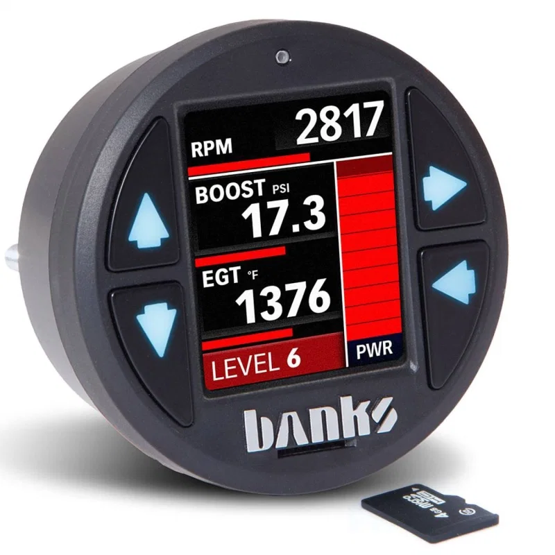 Banks Power 66795, 17-19 Ford F250/F350 6.7L PowerStroke Derringer Tuner (Gen 2) w/ 1.8 iDash DataMonster