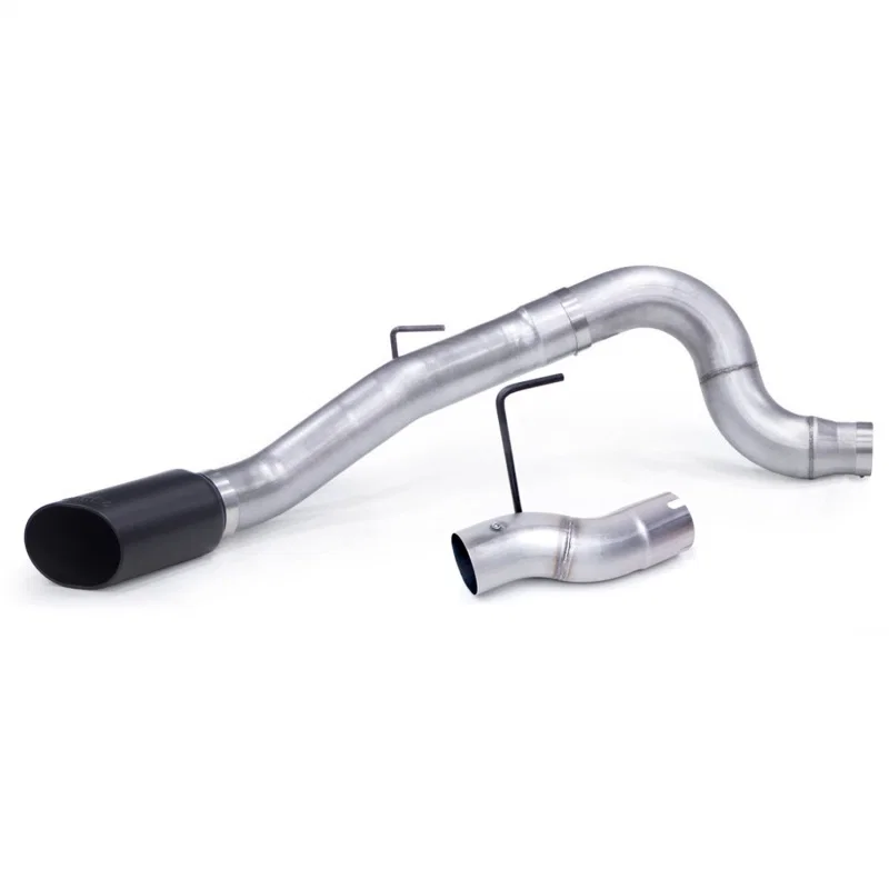 Banks Power 49778-B, 13-18 Ram 6.7L Mega-Cab SB 5in Monster Exhaust System - Single Exhaust w/ SS Black Tip