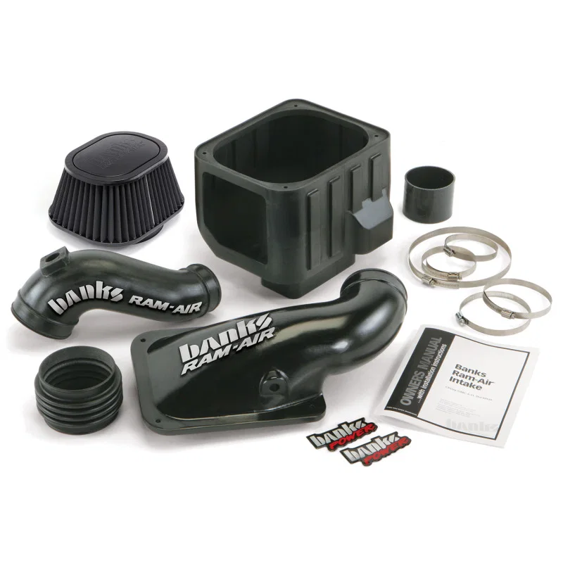 Banks Power 42132-D, 01-04 Chevy 6.6L LB7 Ram-Air Intake System - Dry Filter