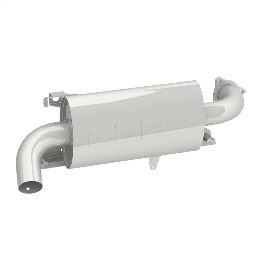 ATV Exhaust System With Sport Muffler for Polaris