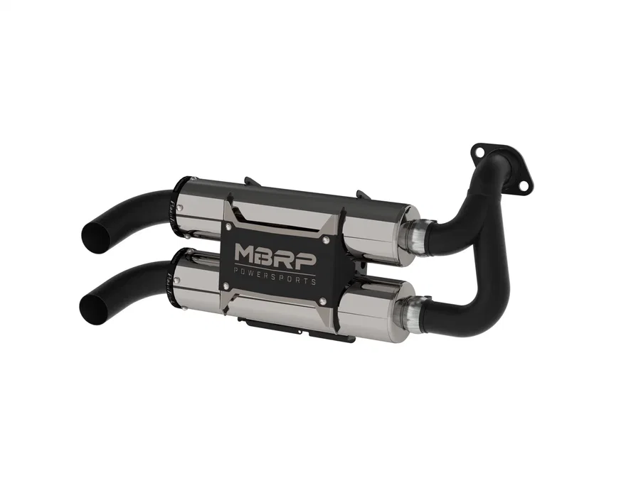 ATV Exhaust System With Performance Muffler for Polaris