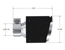 Carbon Fiber Exhaust Tip image 2