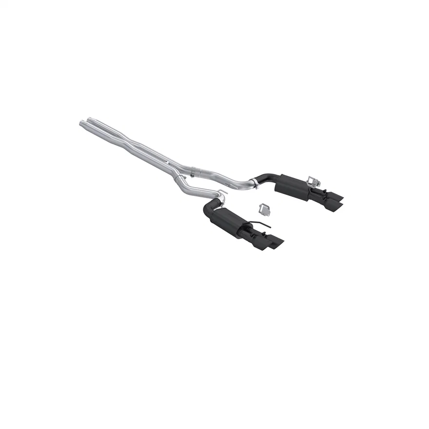 Armor BLK Cat Back Exhaust System for Ford Mustang