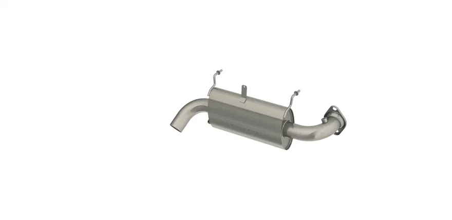 ATV Exhaust System With Sport Muffler for Polaris