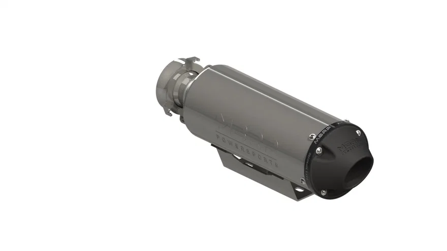 ATV Exhaust System With Performance Muffler
