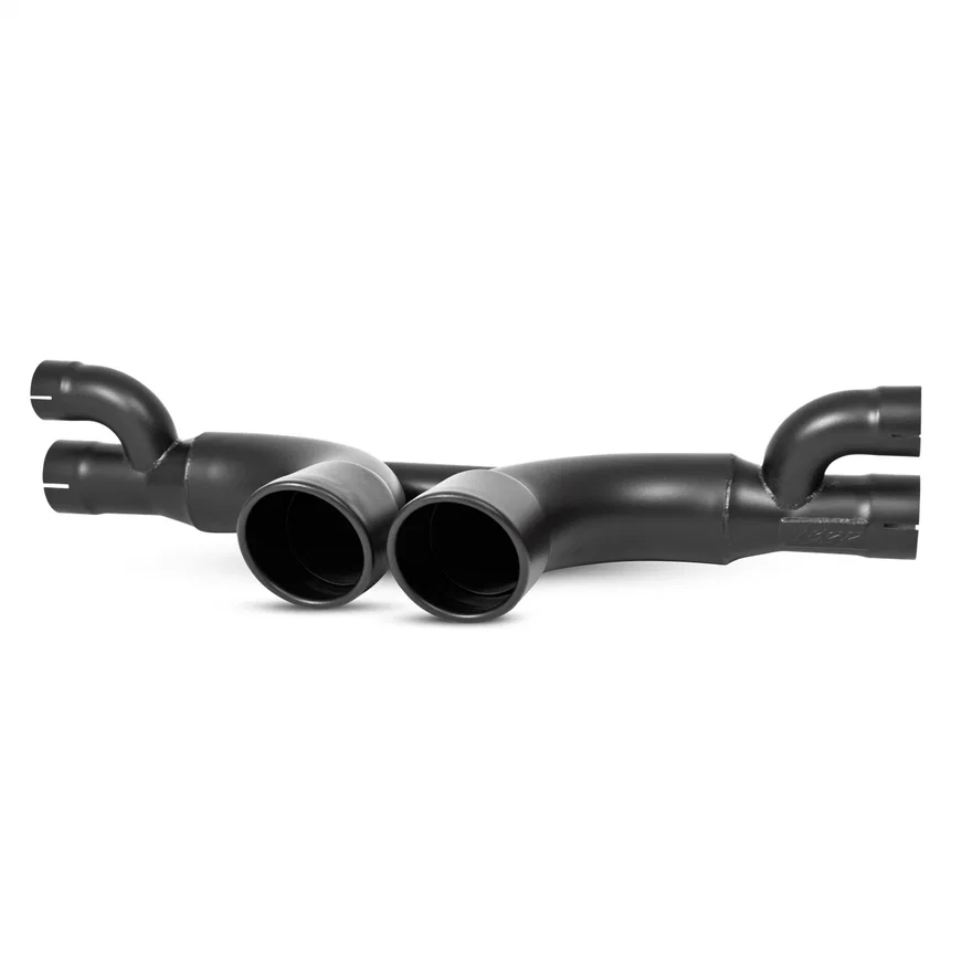 Center Armor BLK Muffler Bypass for Porsche 911