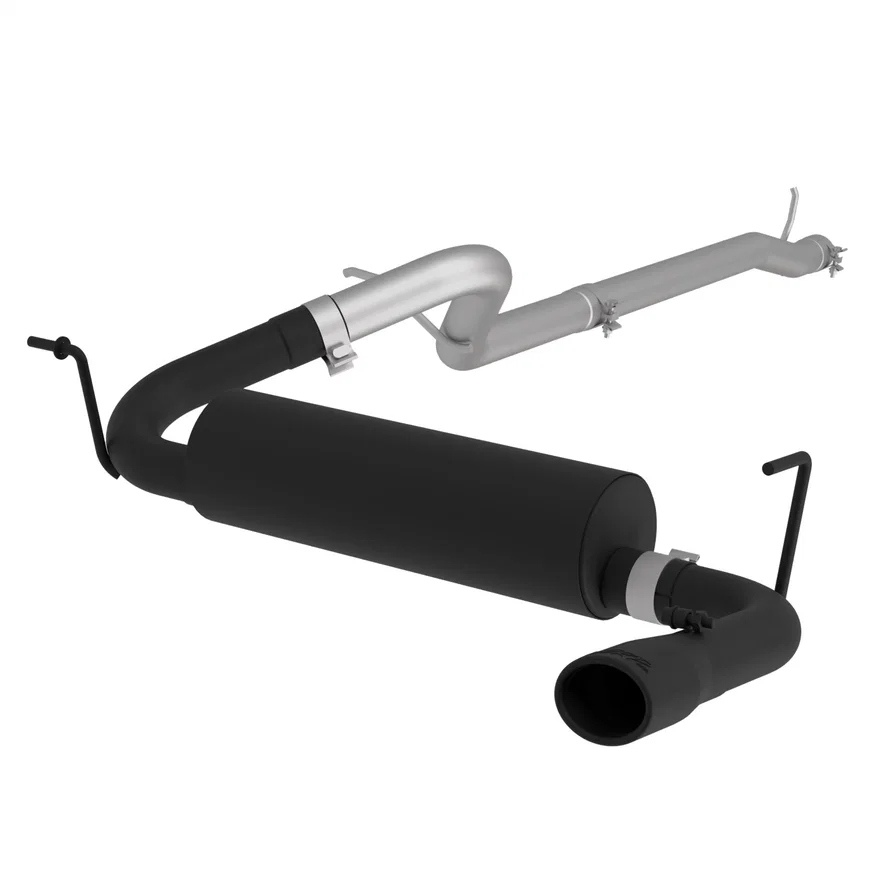 Armor BLK Cat Back Exhaust System for Jeep