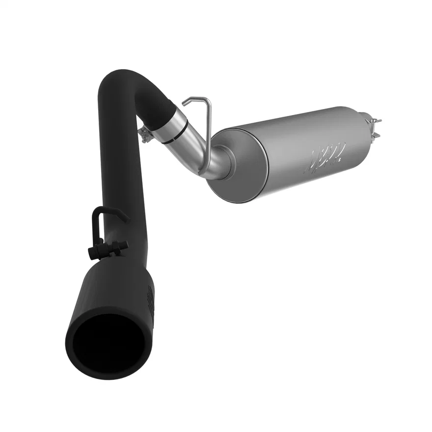 Armor BLK Cat Back Exhaust System for Jeep