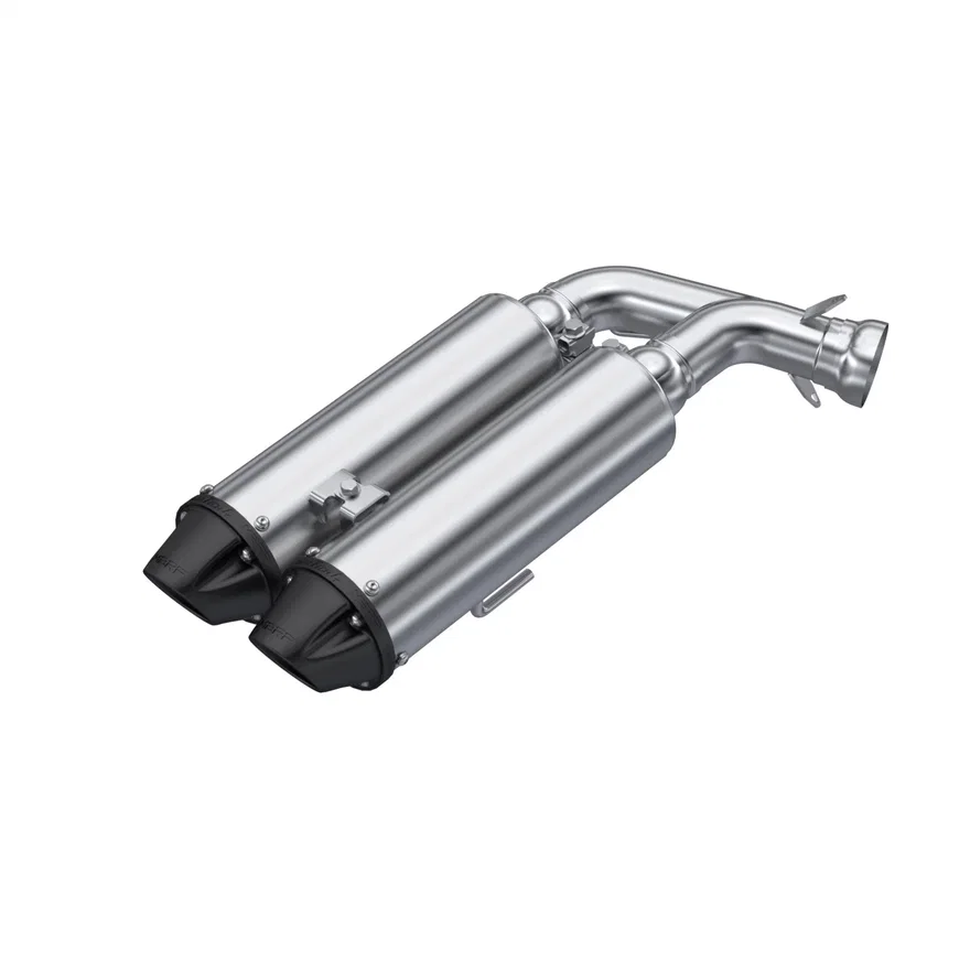 ATV Exhaust System With Performance Muffler for Polaris