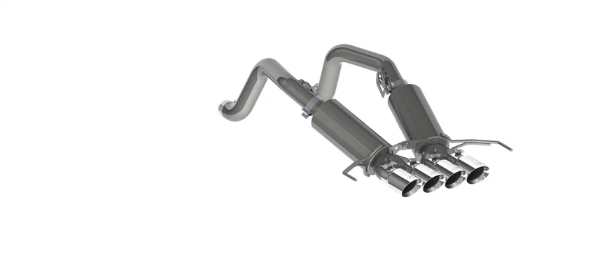 Armor Pro Axle Back Exhaust System for Chevrolet Corvette