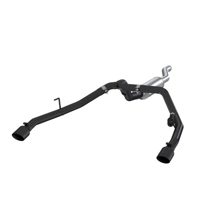 Armor BLK Cat Back Exhaust System for Jeep Gladiator