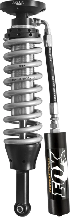 FOX 880-02-947, 07+ Tundra w/UCA 2.5 Factory Series 6.73in. Remote Res. Coilover Shock Set / Mid-Travel - Blk
