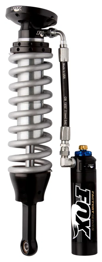 FOX 883-06-111, 10-14 Toyota FJ Cruiser 2.5 Factory Series 4.8in. R/R Coilover Set w/DSC Adj / 0-2in. Lift - Blk