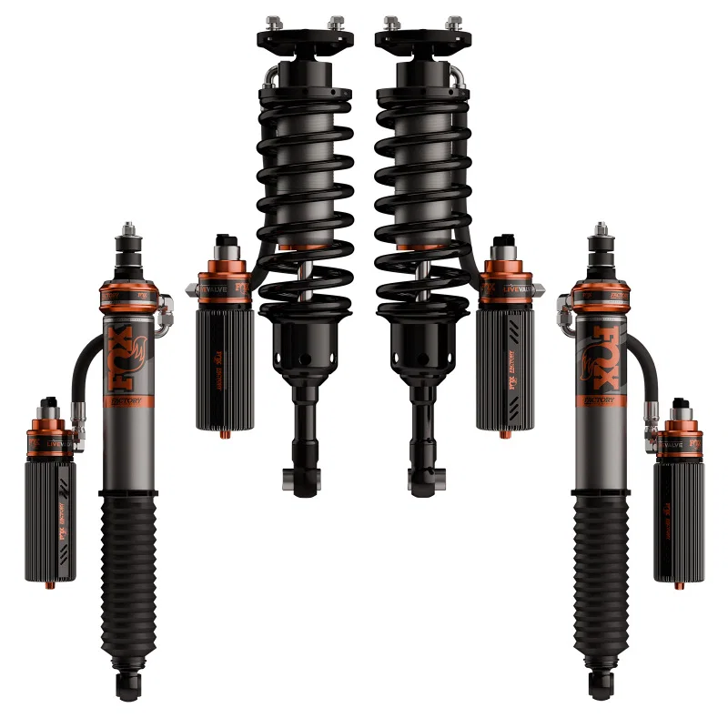FOX 883-06-272, 24-26 Lexus GX550 3.2 Factory Race Live Valve Front & Rear Coilovers (2-3in F / 0-2in R)