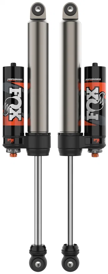 FOX 883-26-101, 14-22 Ram 3500 4WD 2-3.5in Lift Rear Performance Elite Series 2.5 Reservoir Shocks - Adjustable