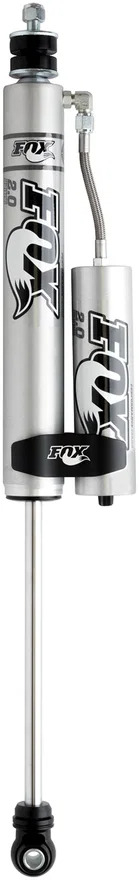 FOX 980-24-960, 01-10 Chevy HD 2.0 Perf Series 8.1in. Smooth Body Remote Res. Front Shock / 4-6in. Lift - Alum