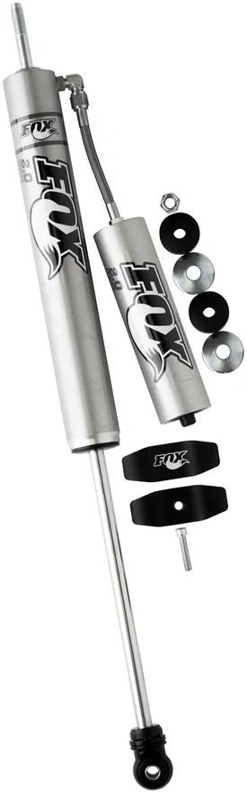 FOX 985-24-011, 07+ Jeep JK 2.0 Performance Series 11.6in. Smooth Body Remote Res. Front Shock / 4-6in. Lift