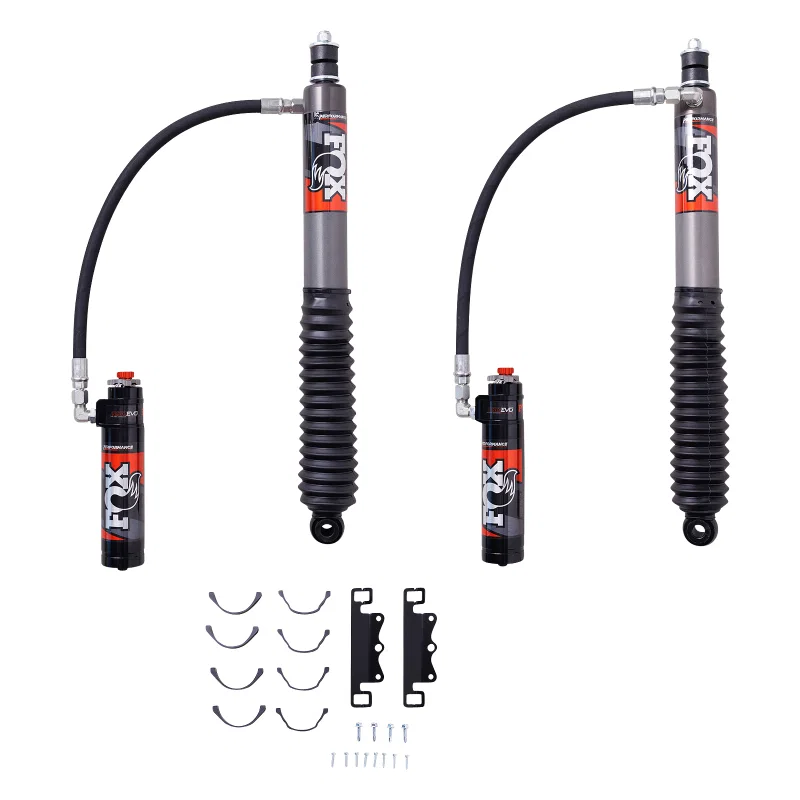 FOX 883-26-155, 22-24 Lexus LX600 2.5 Performance Elite Series Front Reservoir Shocks- Adjustable